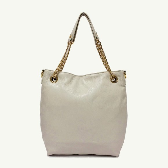 Michael by Michael kors White Jet Set Chain Tote - Picture 11 of 11